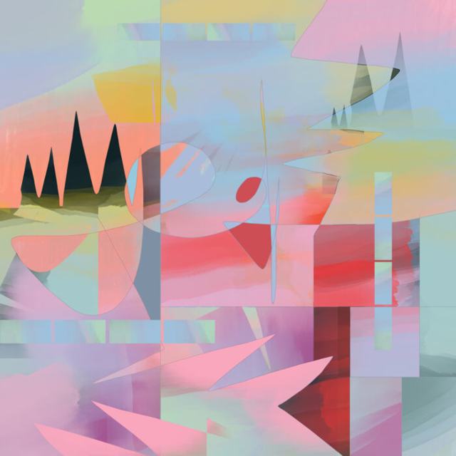Composizione digitale n. 05 — Arte astratta digitale di Stefano Fiore