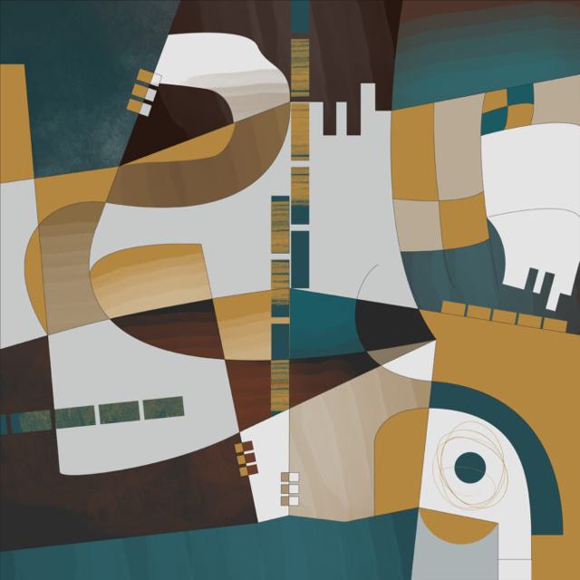 Composizione digitale n. 08 — Arte astratta digitale di Stefano Fiore