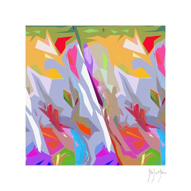 Composizione digitale n. 15 — Arte astratta digitale di Stefano Fiore