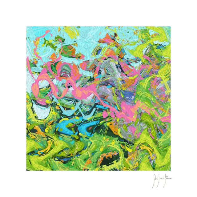 Composizione digitale n. 16 — Arte astratta digitale di Stefano Fiore