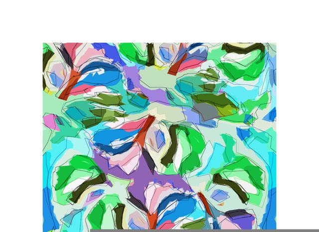 Composizione digitale n. 19 — Arte astratta digitale di Stefano Fiore