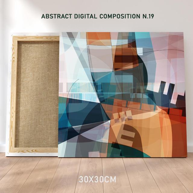 Composizione digitale n. 32 — Arte astratta digitale di Stefano Fiore