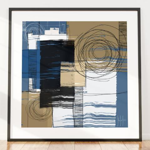Composizione digitale n. 42 — Arte astratta digitale di Stefano Fiore