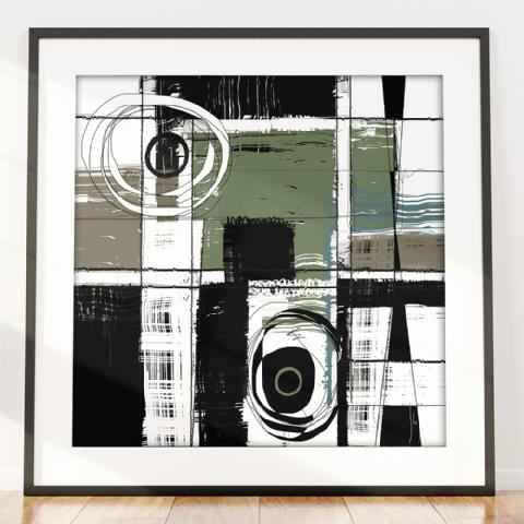 Composizione digitale n. 43 — Arte astratta digitale di Stefano Fiore