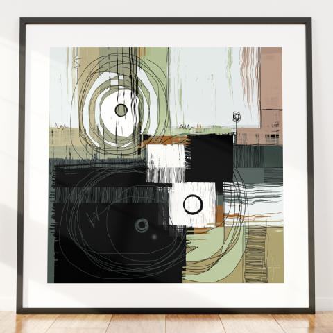 Composizione digitale n. 46 — Arte astratta digitale di Stefano Fiore