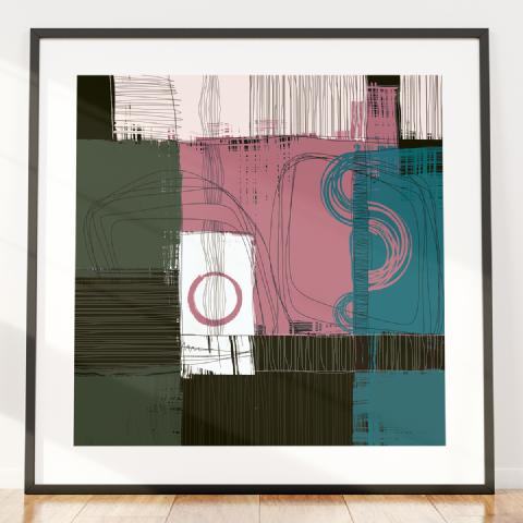 Composizione digitale n. 47 — Arte astratta digitale di Stefano Fiore